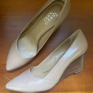 Nude Franco Sarto wedges